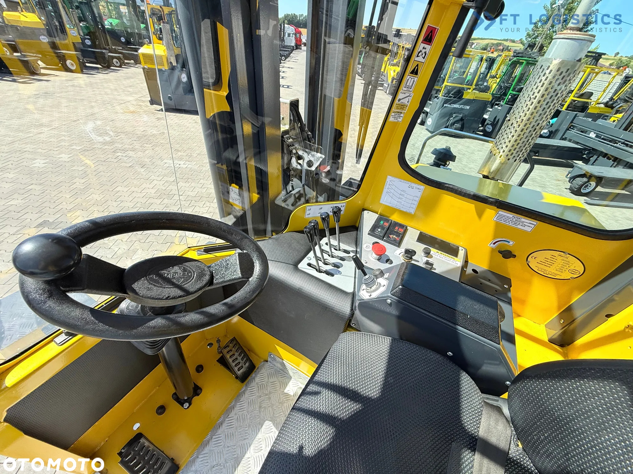 Combilift C5000XL / GAS / DUPLEX / 4500MM / WOLNY SKOK / PRZESUW WIDEŁ / POZYCJONER / KABINA XL / NOWE OPONY - 18