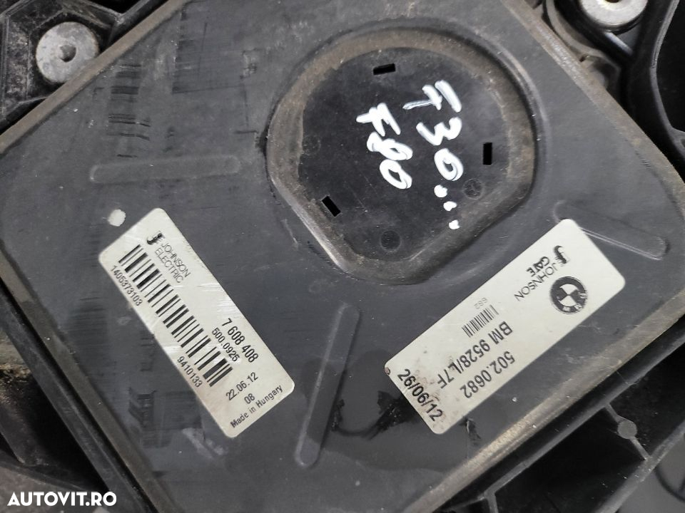 Electroventilator Termocupla Bmw F30 F20 F80 Seria 1 3 4 Cod   F31 F32 F33 F34 F36 F21 - 4
