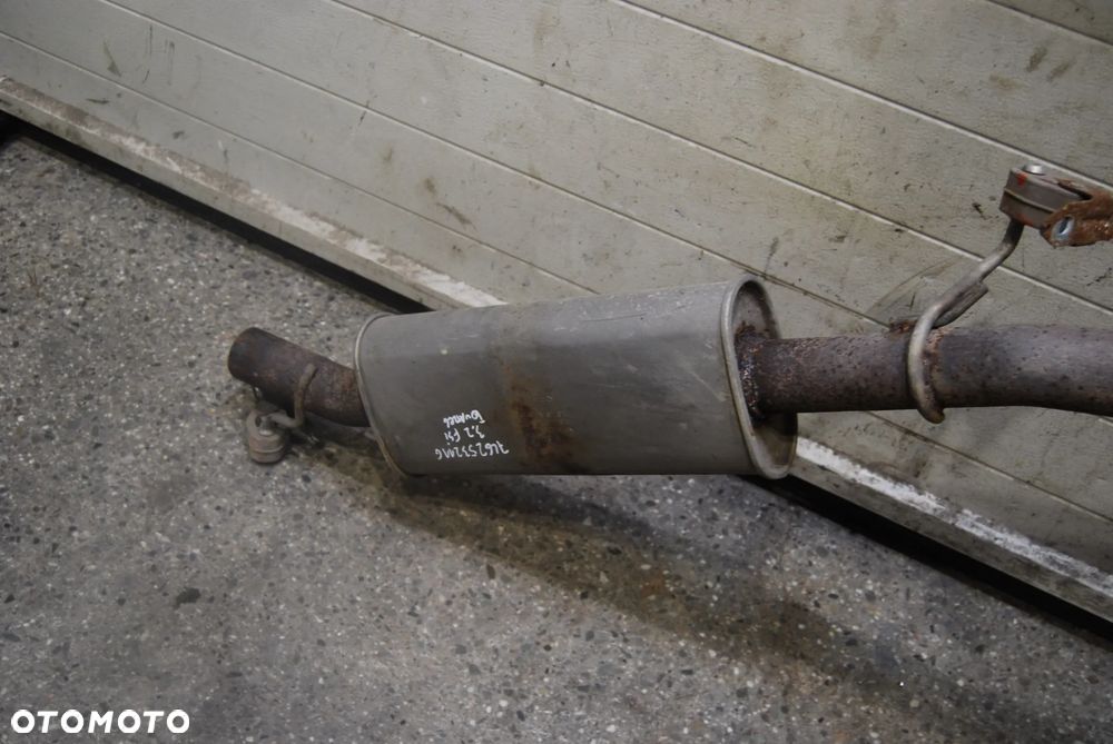 TŁUMIK WYDECH KOŃCOWY + ŚRODKOWY 7L6253211G VW TOUAREG I 3.2 FSI 2.5 TDI - 4