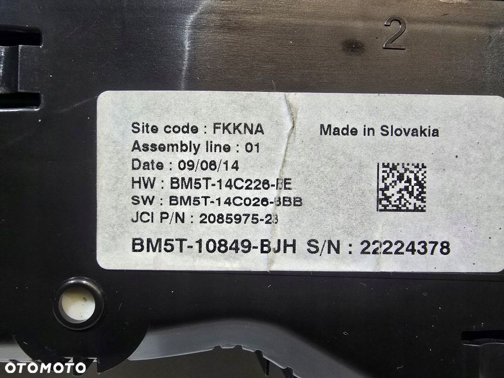 licznik zegar grand c-max ii mk2 1.6 ecoboost 14r bm5t-10849-bjh - 5