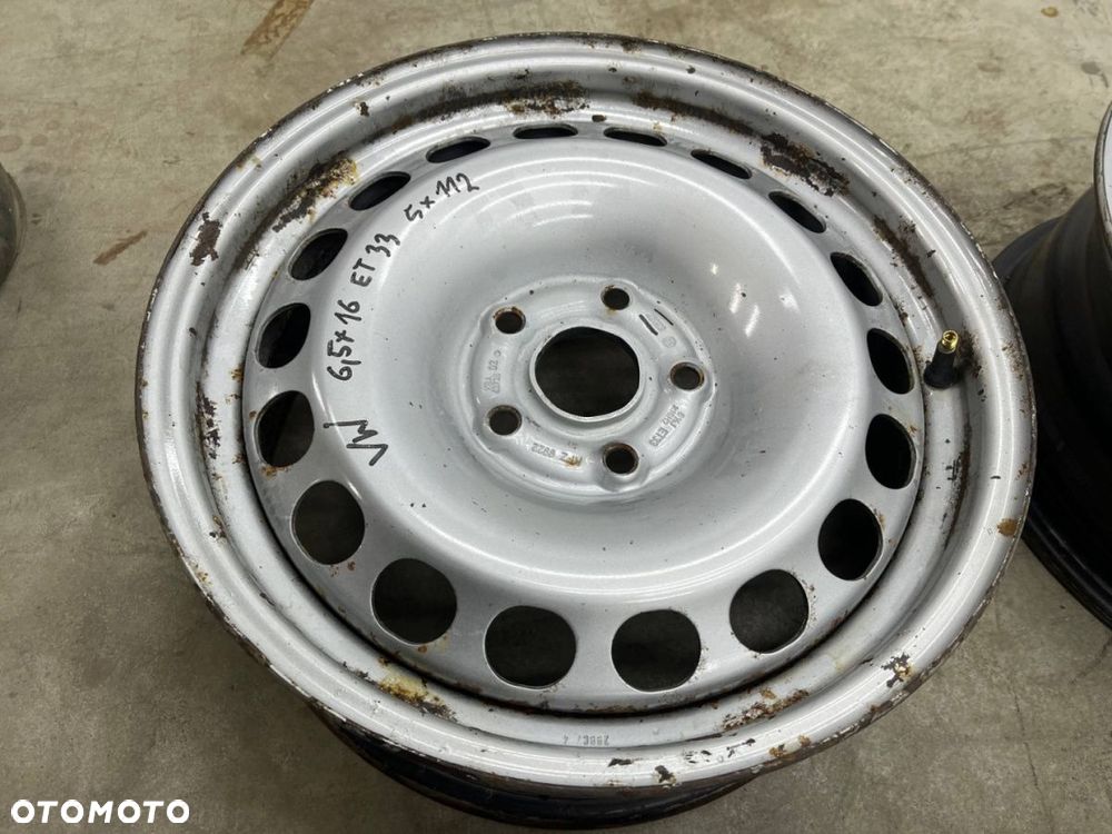 Felga VW Tiguan Sharan II Alhambra II 7n 10-22r. 6,5jx16 5x112 ET33 felgi stalowe 16 cali KOMPLET - 7