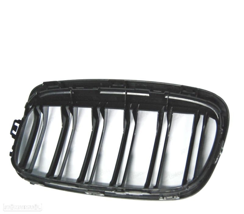 GRELHAS BMW F45 F46 15-17 DESPORTIVA DUPLA BARRA PRETO BRILHANTE - 2