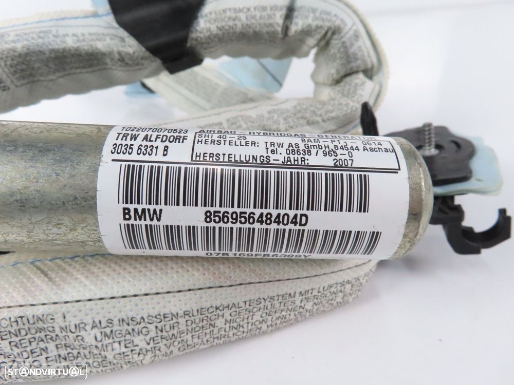 Airbag Cortina Direito Usado / Original BMW 1 (E81) 72126956484 - 3