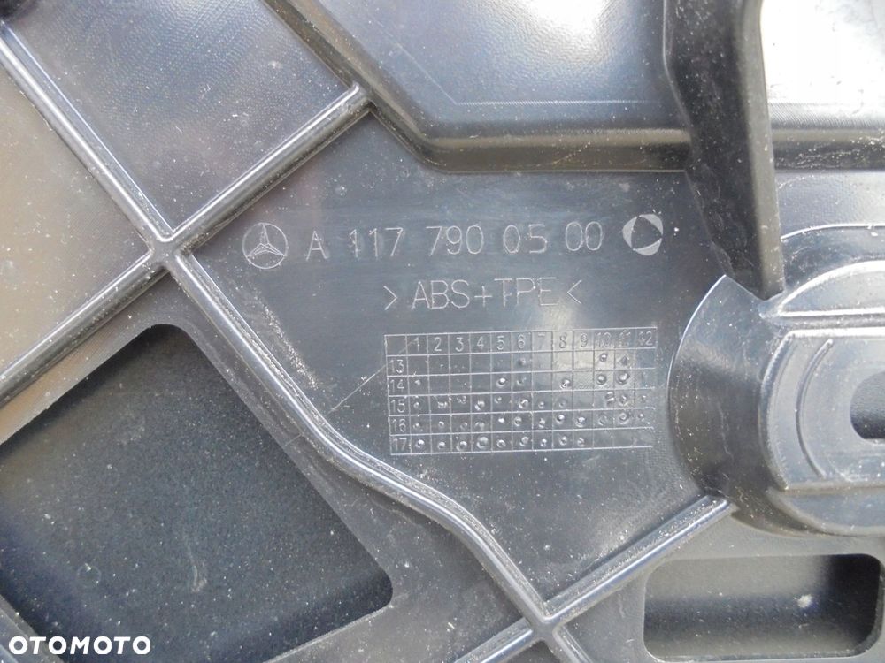 mercedes cla kombi - lotka, spojler spoiler klapy - 6