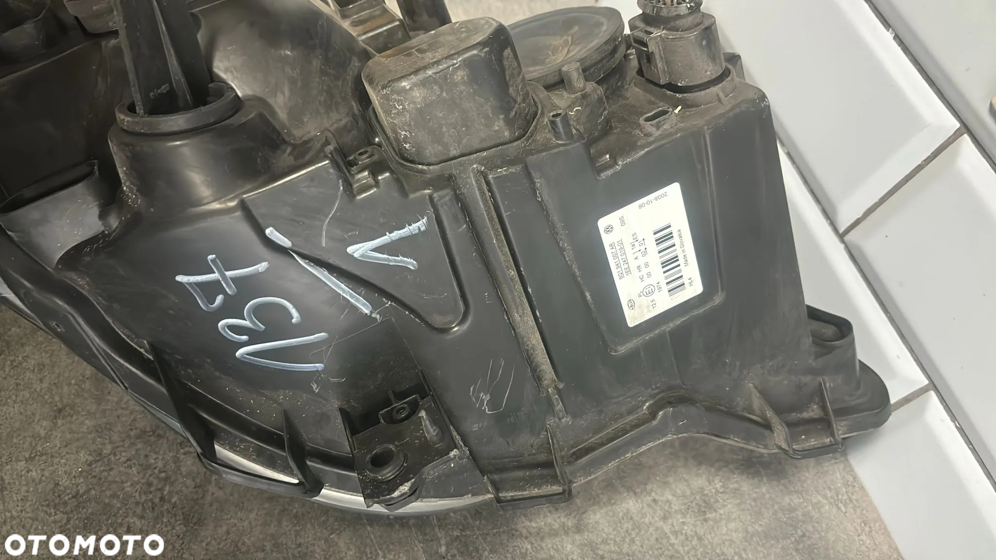 przednia lewa lampa Vw Polo 9N 6Q1941007AR EUROPA      (137/1)   (154/1) - 4