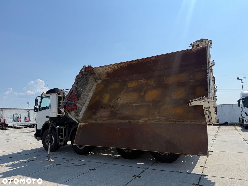 Volvo FMX 410 / WYWROTKA + HDS / 8X4 / KIPER 2 STRONY / MANUAL / EURO 5 / Z FRANCJI / STAN BDB / / / - 6