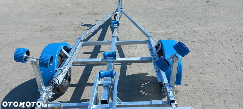 Neptun PRZYCZEPA PODŁODZIOWA, POD ŁÓDŹ do 5.2 m z kołyską slipową, 750 kg - 6