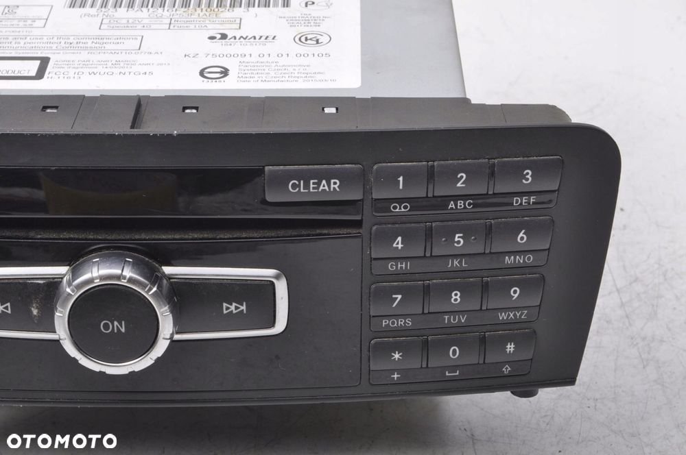 MERCEDES W176 RADIO NAWIGACJA A2469000516 - 2