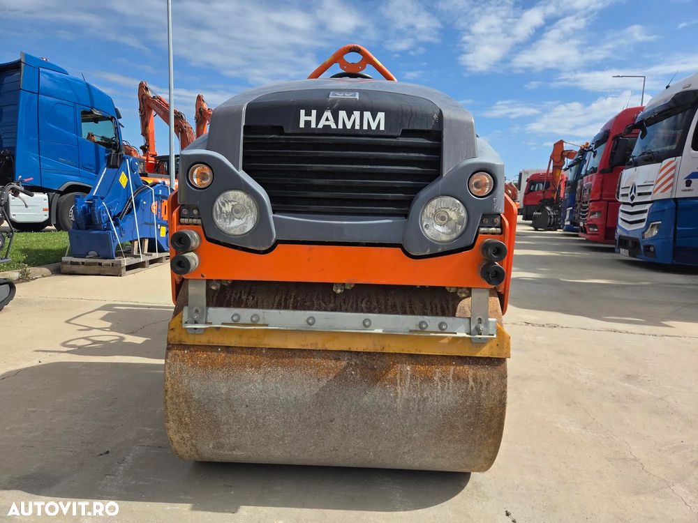Hamm HAMM HD10, 2021, 477h, 2,5 tone, latime tambur 1m, motor KUBOTA 25CP, produs in Germania, lungime 2,5m, viteza 10km/h, intoarce in 2,5m, CA NOU, posibilitate leasing 4 ani -PROMOTIE 19.900 EUR+Tva - 17