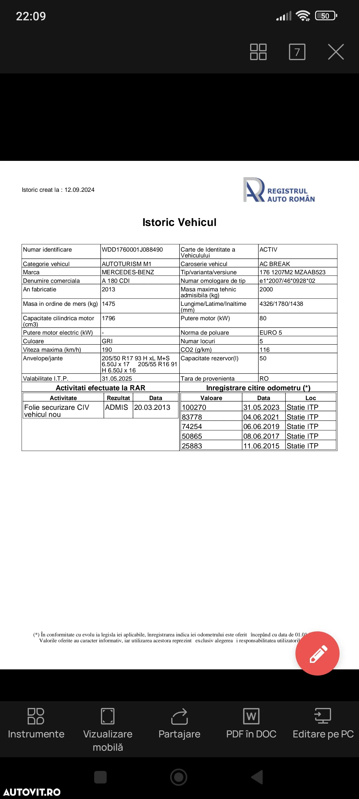 Mercedes-Benz A 180 CDI BlueEFFICIENCY Aut. - 14