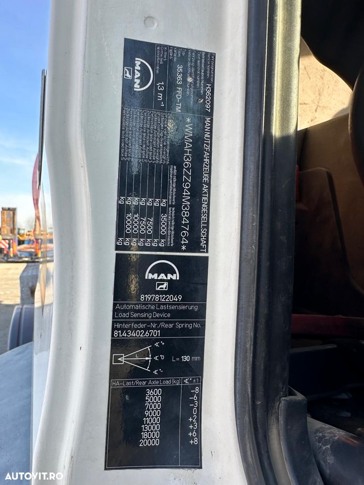 MAN 35.363 cu malaxor Liebherr - 16