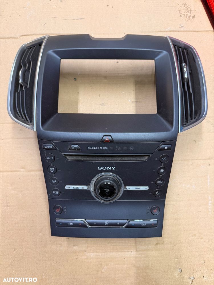 Panou clima central cu comenzi navigatie FORD EDGE 2 an 2016-2023 cod GM2T-18E245-AXC - 1