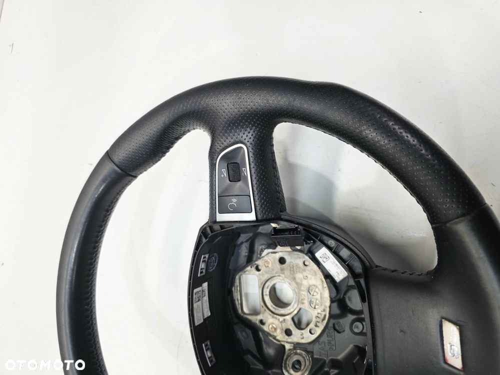 KIEROWNICA SKÓRA MULTIFUNKCJA S LINE ŁOPATKI AUDI A6 C6 4F0419091DP 25/25 - 10