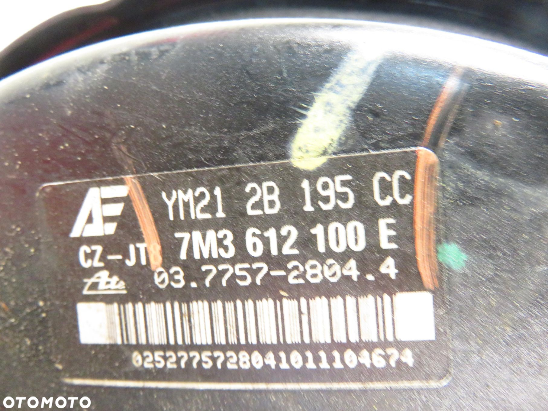 SERWO SEAT ALHAMBRA I 1.9 TDI PD 115 - AUY YM212B195CC 7M3612100E - 4