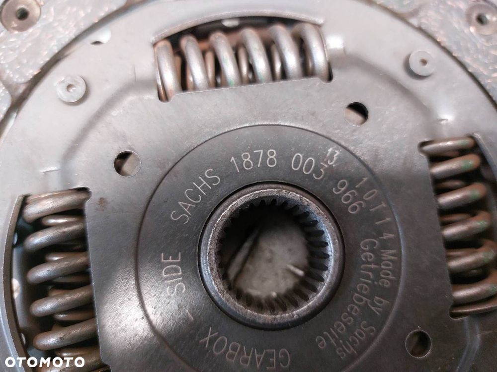 SPRZĘGŁO TARCZA DOCISK ŁOŻYSKO KOŁO ZAMACHOWE VW GOLF V 1.4 FSI R0301052710 - 2