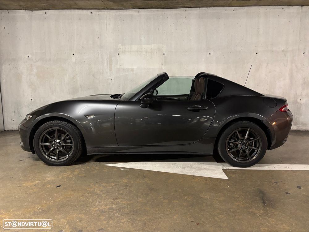 Mazda MX-5 MZR 1.5 RF Sky.Excell. Navi Brown Leather - 15