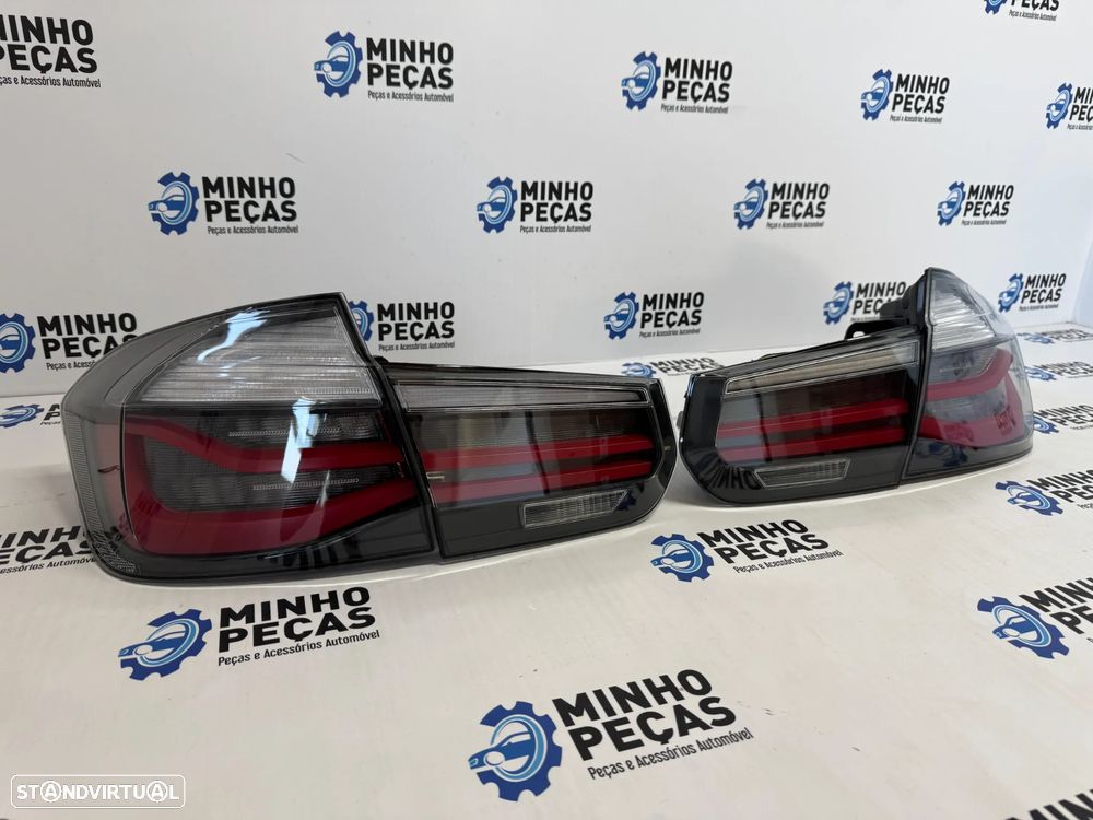 Farolins Traseiros BMW Série 3 (F30) Look M3 escurecidos - 3