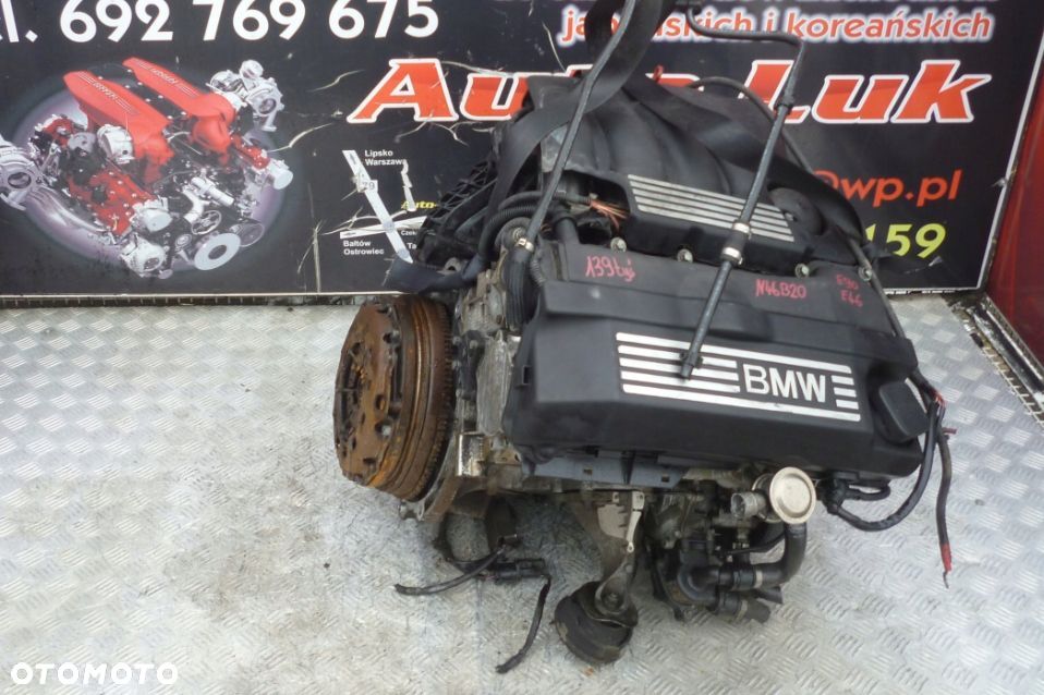 SILNIK KOMPLETNY BMW E46 318CI 2.0B N46B20 139 TYS - 1