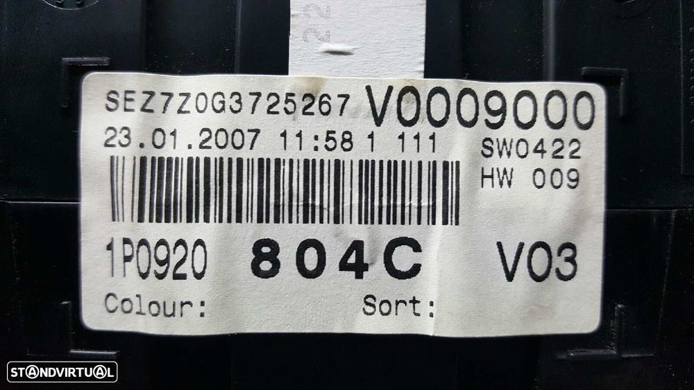 QUADRANTE SEAT LEON (1P1) REFERENCE - 6