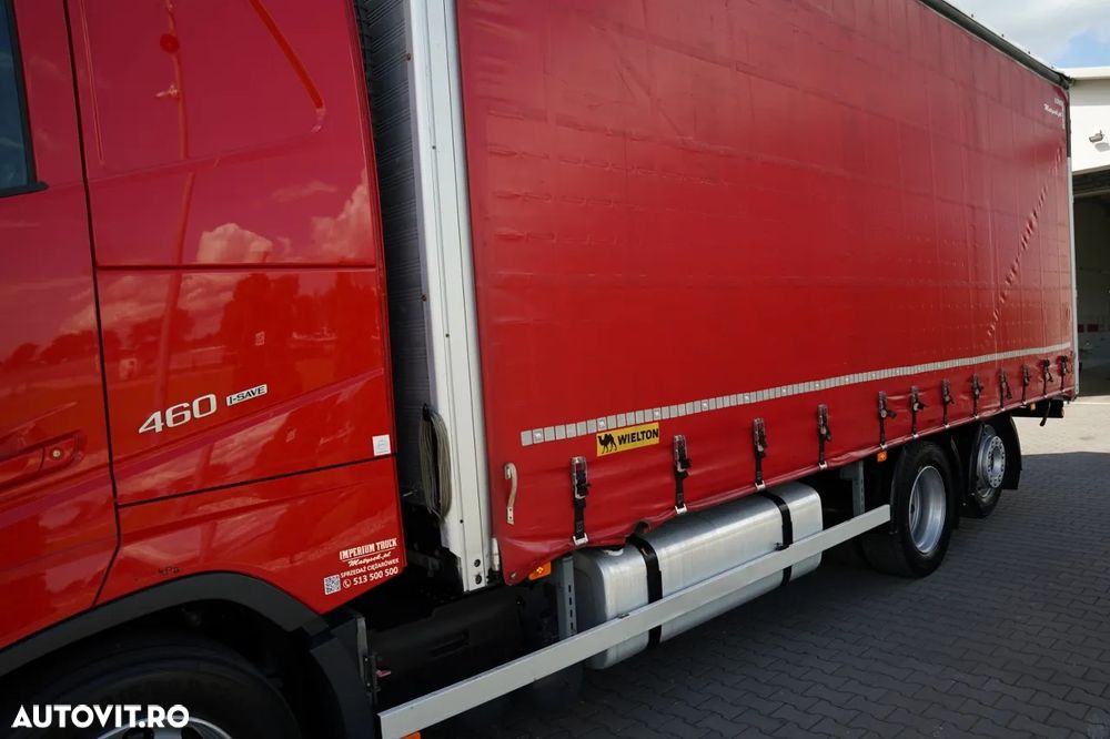 Volvo FH 460 / 7.4 M CORTINĂ / I-SAVE / I-PARK COOL / PUNTE RIDICATĂ / DIRECȚIE / CORTINĂ RANFORSATĂ - 9