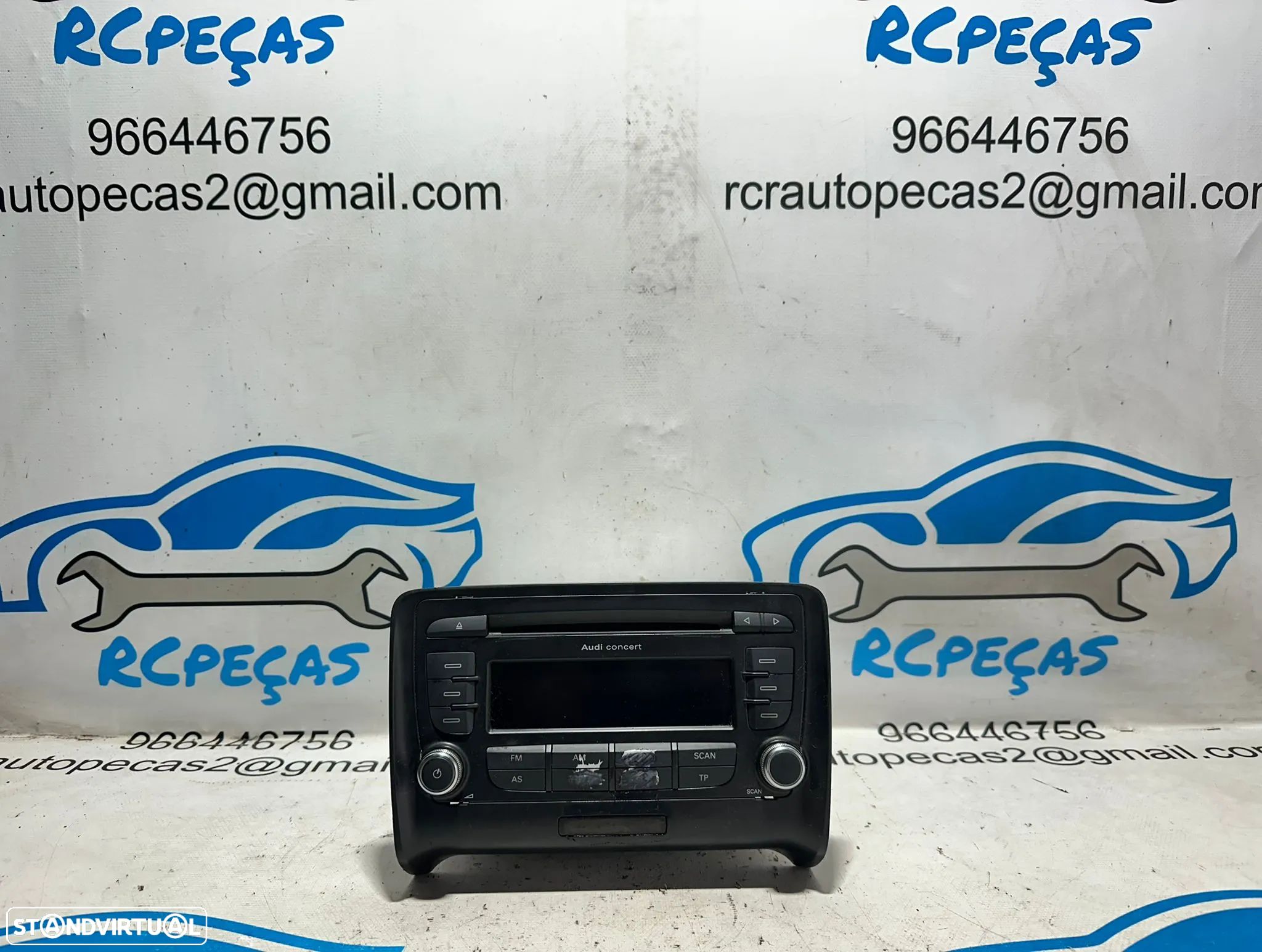 .Auto Radio CD Concert Original Audi TT 8J MK2 2006 - 2014 - 1
