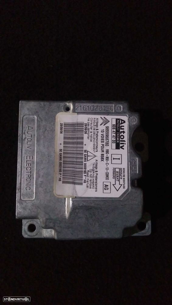 Centralina De Airbags Citroên C4 Grand Picasso I (Ua_) - 3