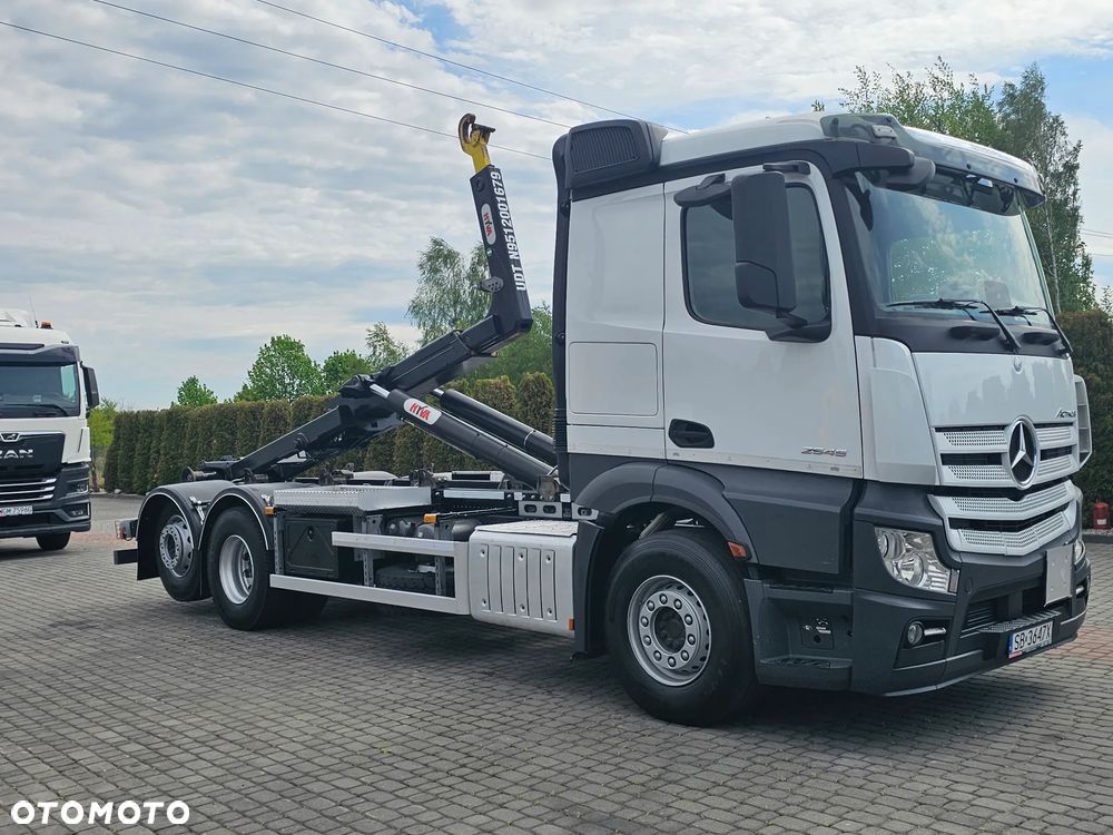 Mercedes-Benz ACTROS 2545 HAKOWIEC HYVA 22tony 6X2 Salon PL! - 4
