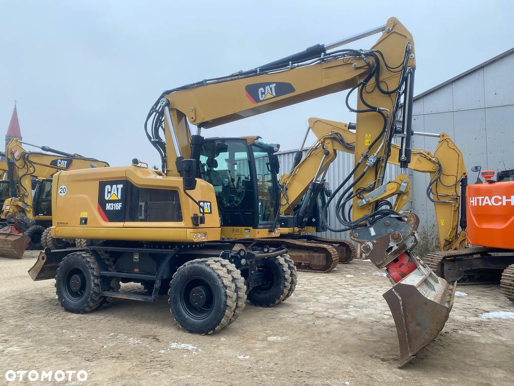 Caterpillar CAT M316F, 2017 ROK, 7200 MTH, Z NIEMIEC - 2