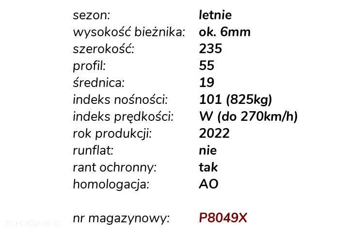 Continental ContiSportContact 5 235/55 R19 2szt. - 6