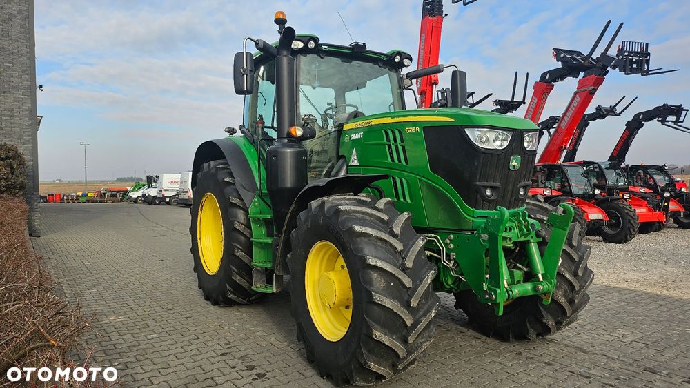 John Deere JD 6215R, 50 km/h, pneumatyka, przedni TUZ, bogata wersja, autentyczny przebieg!