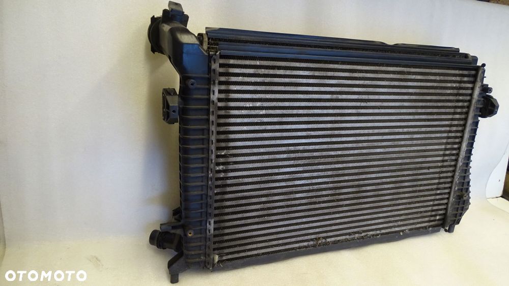audi a3 8p0 2.0 tdi bmm vw, seat, skoda - chłodnica wody + intercooler - 5
