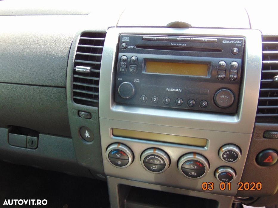 Radio CD Nissan Navara D40 Pathfinder radio cd magazie 6 dezmembrez - 1