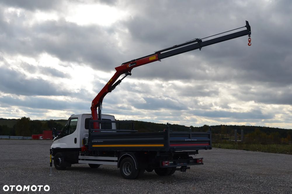 Iveco Daily 72-180 72C18 Nowy 3-stronny WYWROT Nowy Żuraw HC 60A2 HDS Fassi F60 Hyva Palfinger Hiab - 20