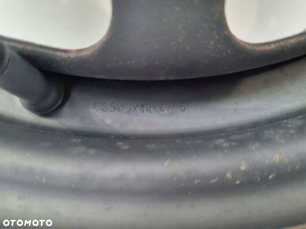 KOŁO ZAPASOWE Ford Fiesta Mk5 Mk6 mk7 felga zapas 175/65 R14 4x108 - 5
