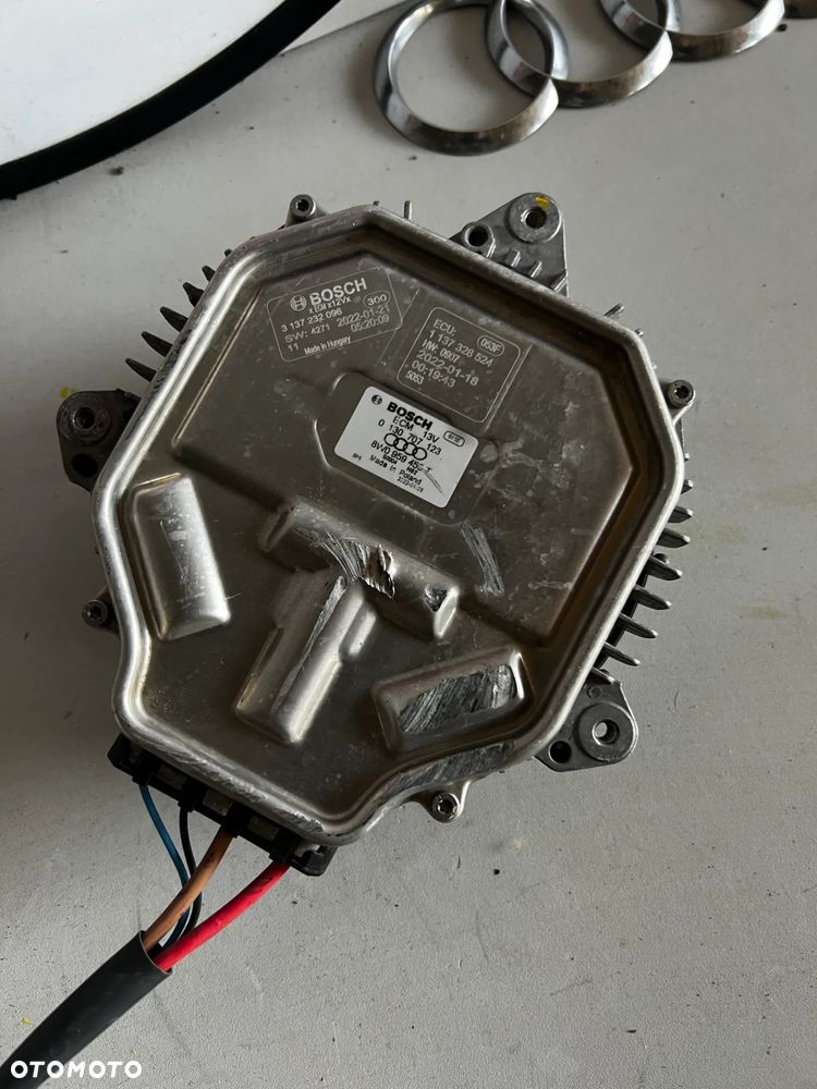 Silnik wentylatora chłodnicy Audi 8W0959455 - 7