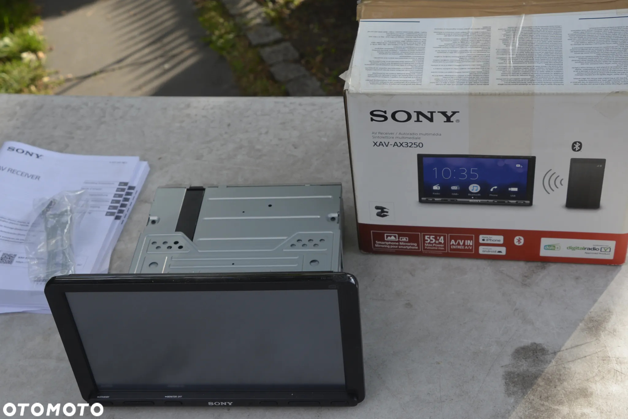 Radio SONY XAV-AX3250 2-Din DAB+ WebLink Cast - 2