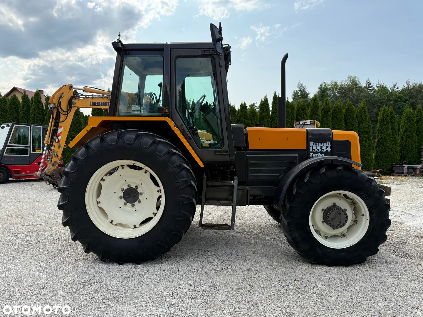 Renault 155.54 CIĄGNIK TRAKTOR / JEDYNIE 4980 MTH / KLIMA / SPROWADZONY / PIĘKNY / ORYGINAŁ / ZADBANY / 1995 ROK / SILNY / 145-14 bb 155-54 bb 120-54 vv 133-54 hh 110-14 hh 110-54 case - 7