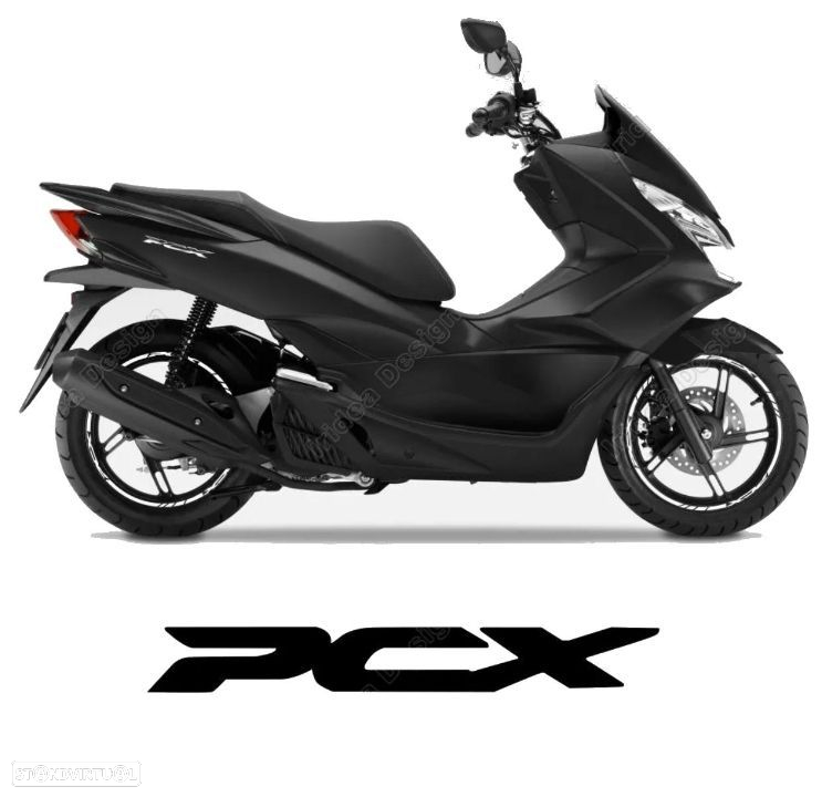 fitas para Jantes pcx 125  autocolante para as 2 rodas - 2