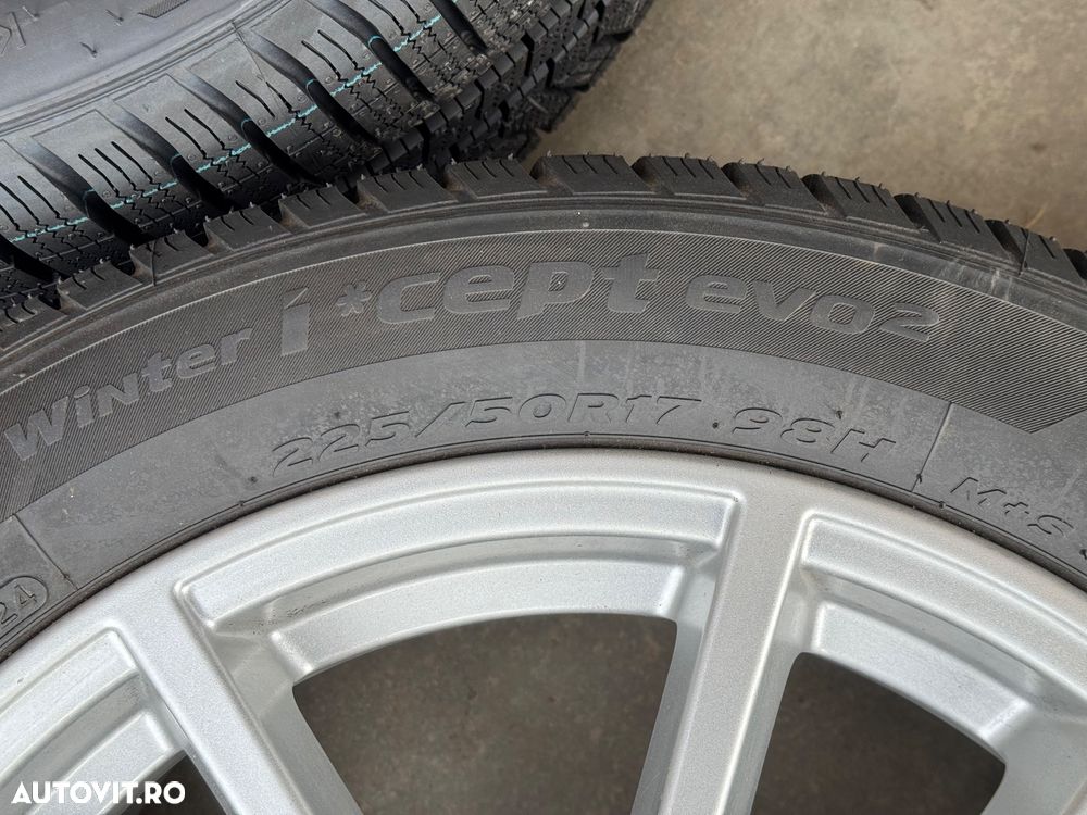 Vând jante originale BMW G21 pe 17” cu anvelope noi de iarnă - 9