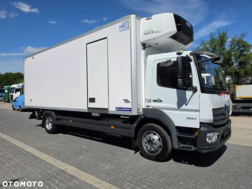 Mercedes-Benz Atego 1624 | EURO 6 | Automat | Chłodnia Lamberet | Winda 1500 kg | TYLKO 296 tys. km | SERWIS  | SUPER STAN | ŚCIANA GRODZIOWA | - 40