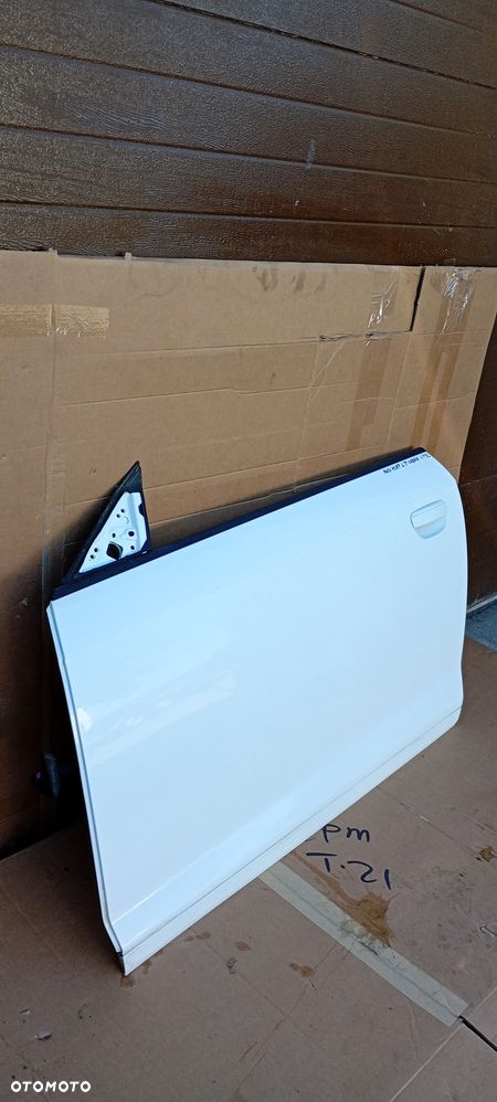 Drzwi lewy przód przednie lewe Audi A3 8P Lift cabrio LY9C Ibis White - 3