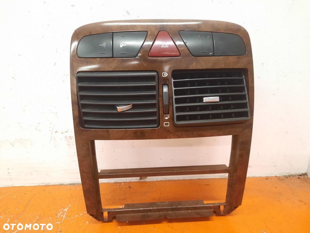 PEUGEOT 307 01-05 RAMKA RADIA NAWIGACJI 9634505077 - 1