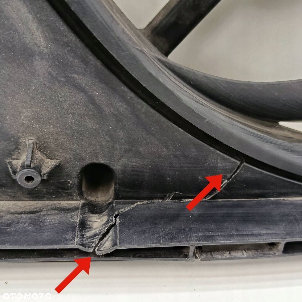 PEUGEOT 308 WENTYLATOR CHŁODNICY 9836638080 - 2