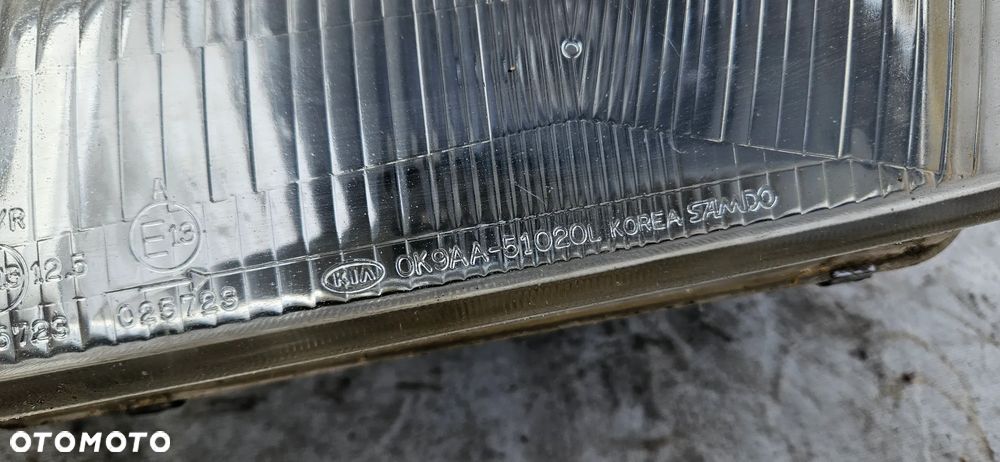 Lampa lewa przód przednia Kia Clarus I 1999r Europa - 4