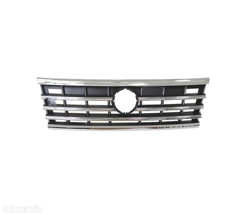 GRELHA FRONTAL VOLKSWAGEN VW TOUAREG 20- LOOK R LINE CROMADO - 2