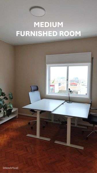 Escritório luminoso para 2 pessoas — 350€/mês, tudo incluído - Grande imagem: 2/3