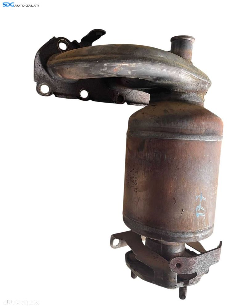 Galerie Evacuare Catalizator Catalitic Converter Skoda Roomster 1.2 BZG BME CGPA CHTA 2006 - 2015 Cod 03D131701E 03D178BA 03E253020NX [B4758] - 4