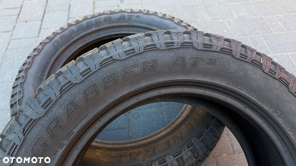 2szt 225/60 Opony AT3 r17 General Grabber SUV Terenowa 225/60/17 99H - 7