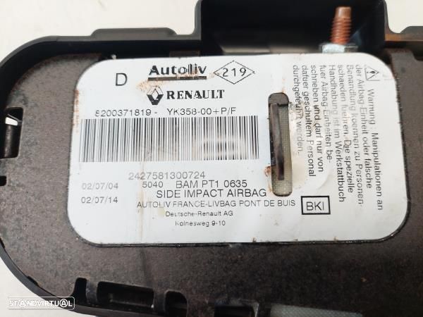 Airbag Banco Dto Renault Megane Ii (Bm0/1_, Cm0/1_) - 2
