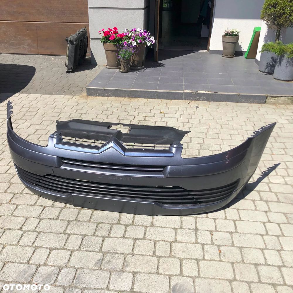 Citroen C4 Oba błotniki + zderzak + maska + oba reflektory + chłodnica - 12